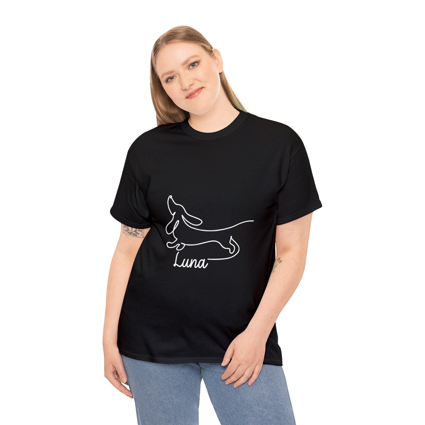 Custom T-shirt  with dachshund  Name