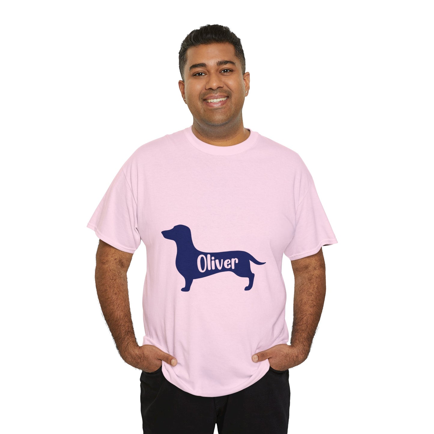 Custom T-shirt  with dachshund  Name - Shirt for Dachshund Name