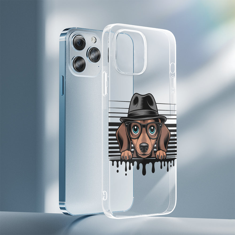 Hazel - Clear Silicone Phone Case for iPhone, Samsung & Google Pixel