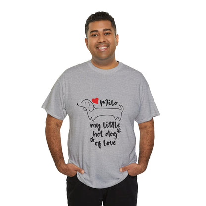 Custom T-shirt  with dachshund  Name