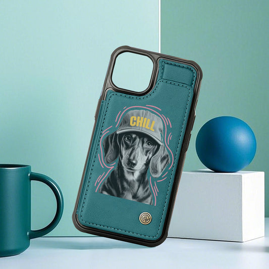 Bailey - Leather Wallet Case for for iPhone & Samsung