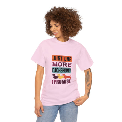Teddy - Unisex Cotton T-Shirt for Dachshund Lovers