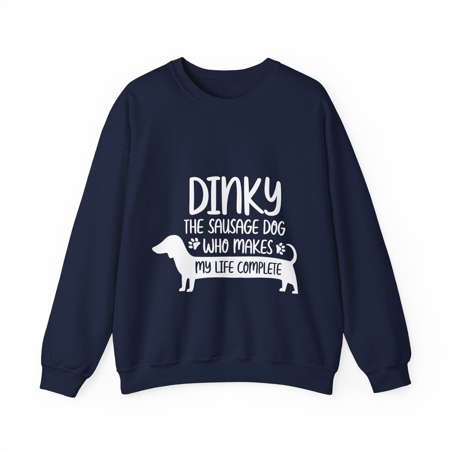 Custom Sweatshirt  with dachshund Name  -  Unisex Sweatshirt