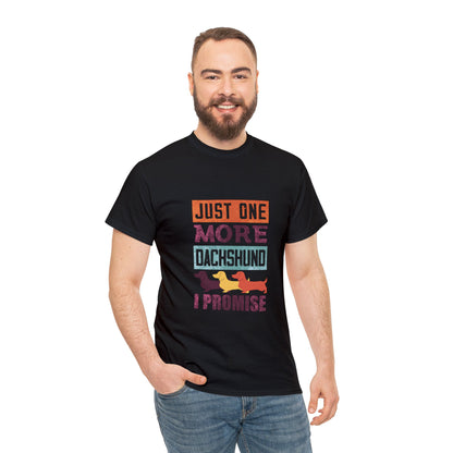 Teddy - Unisex Cotton T-Shirt for Dachshund Lovers