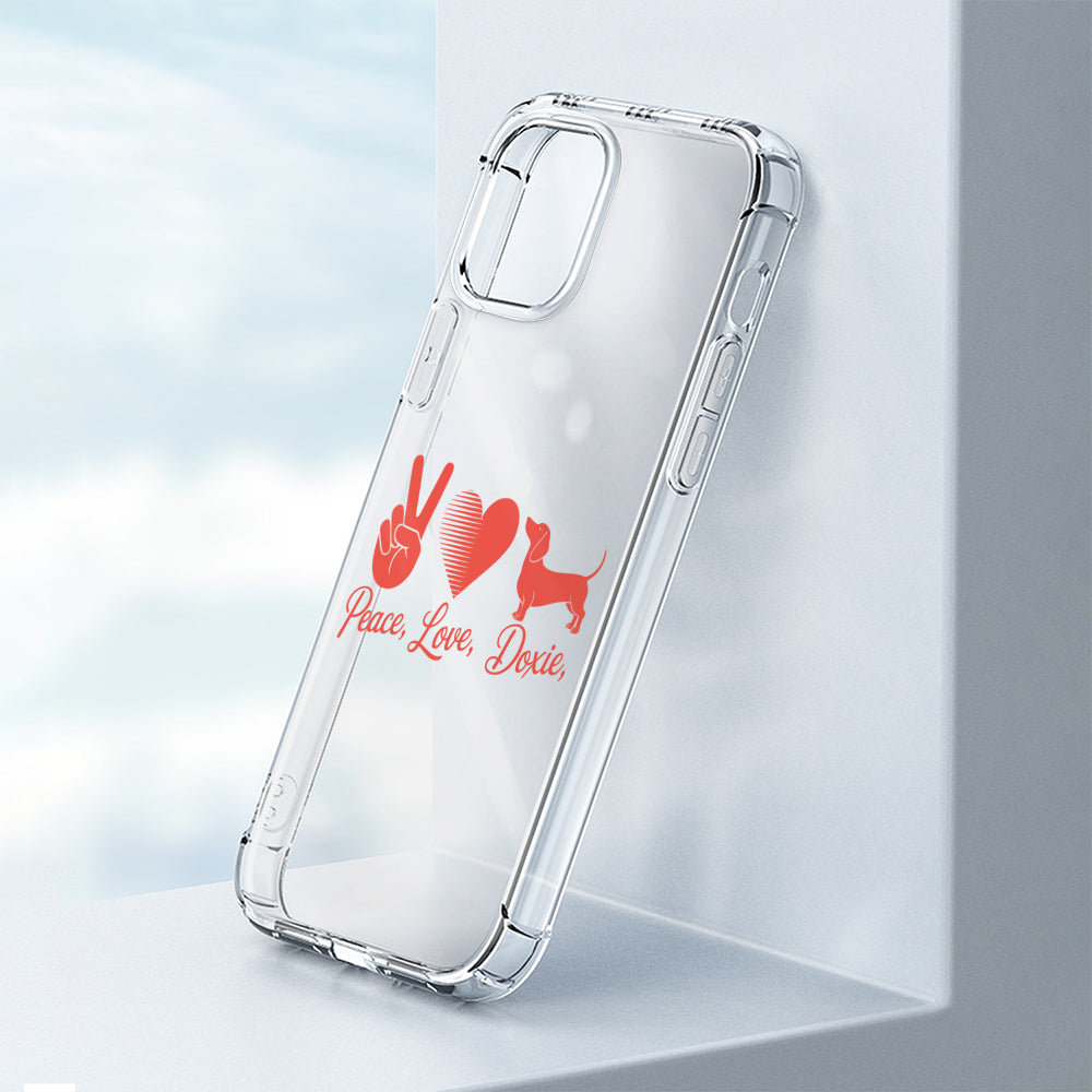 Goldie - Clear Silicone Phone Case for iPhone, Samsung & Google Pixel