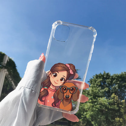 Jersey - Clear Silicone Phone Case for iPhone, Samsung & Google Pixel