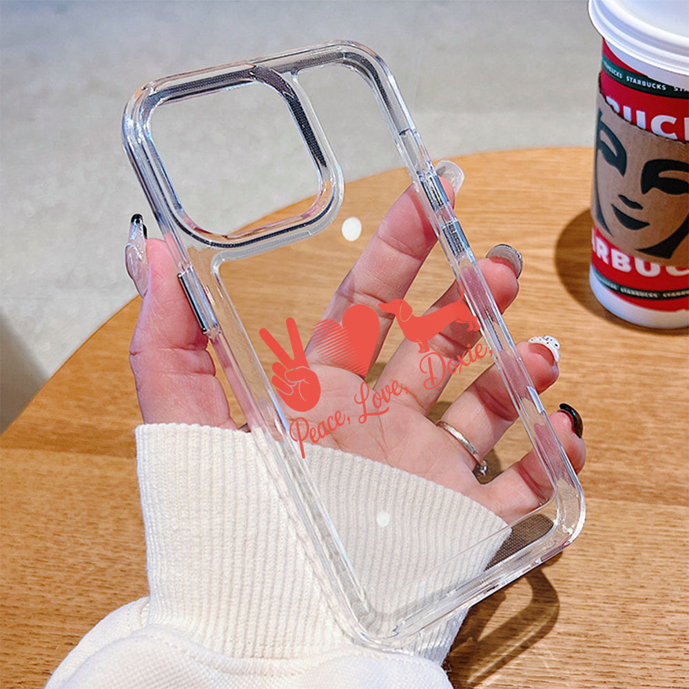 Goldie - Clear Silicone Phone Case for iPhone, Samsung & Google Pixel