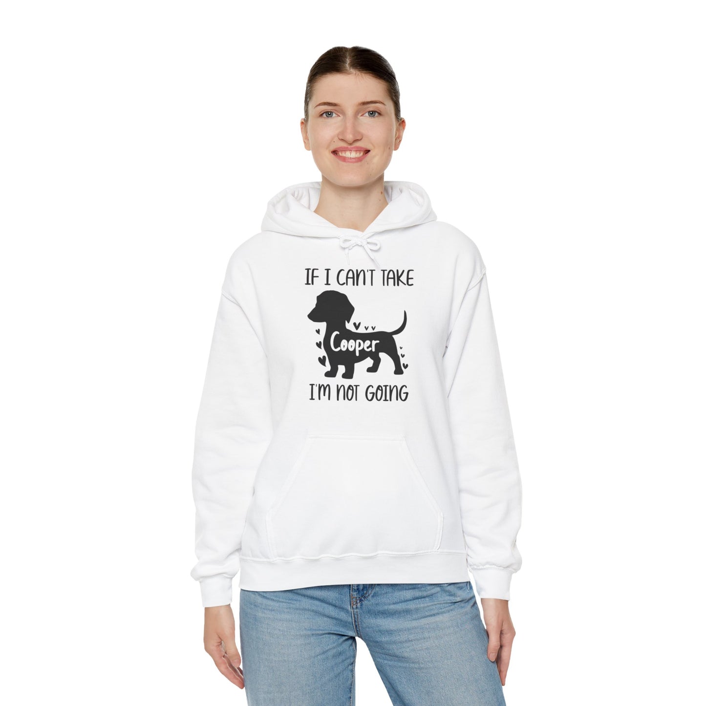 Custom Hoodie with dachshund Name  - Unisex Hoodie