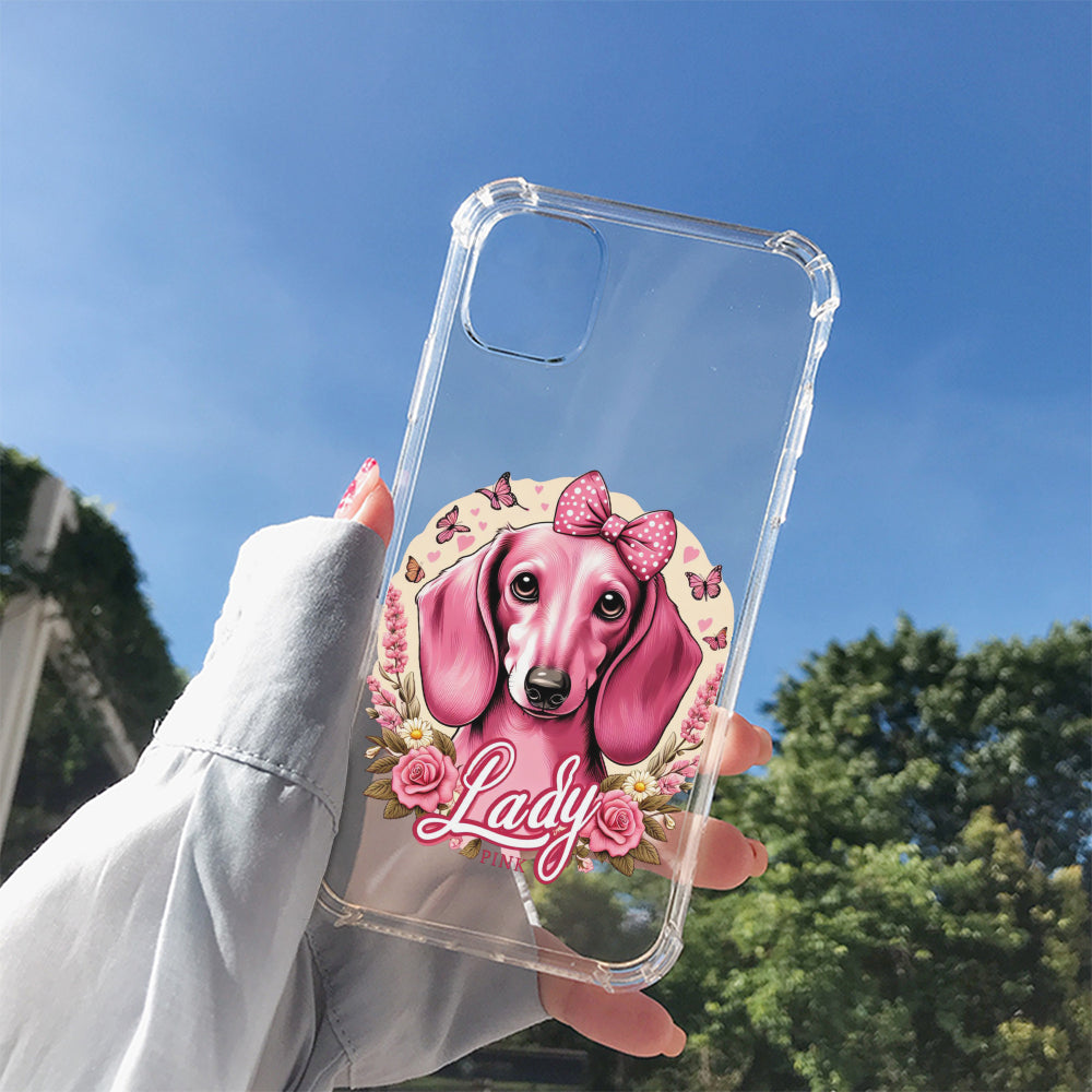 Jamie - Clear Silicone Phone Case for iPhone, Samsung & Google Pixel