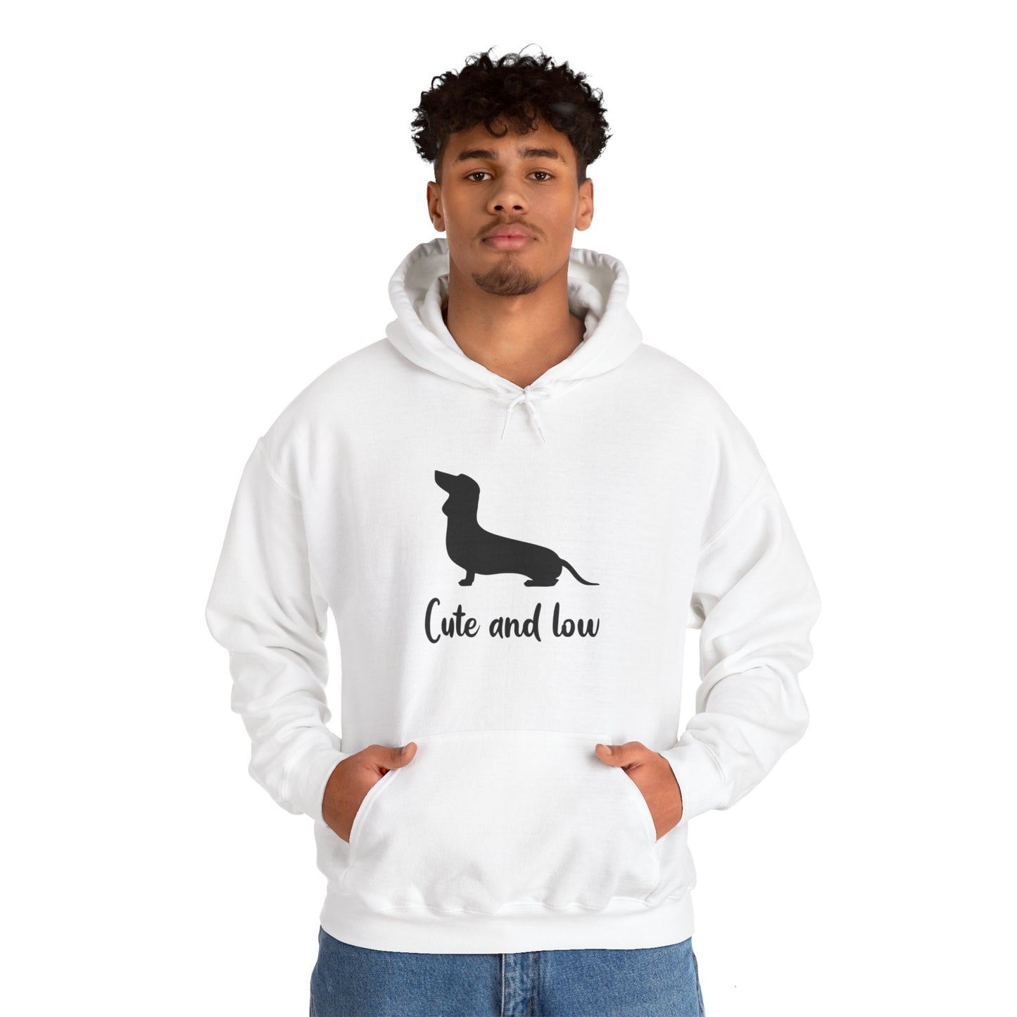 Bella - Sudadera con capucha unisex para amantes de los perros salchicha 