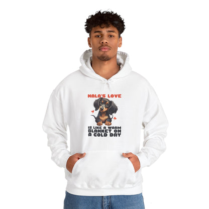 Custom Hoodie with dachshund Name  - Unisex Hoodie