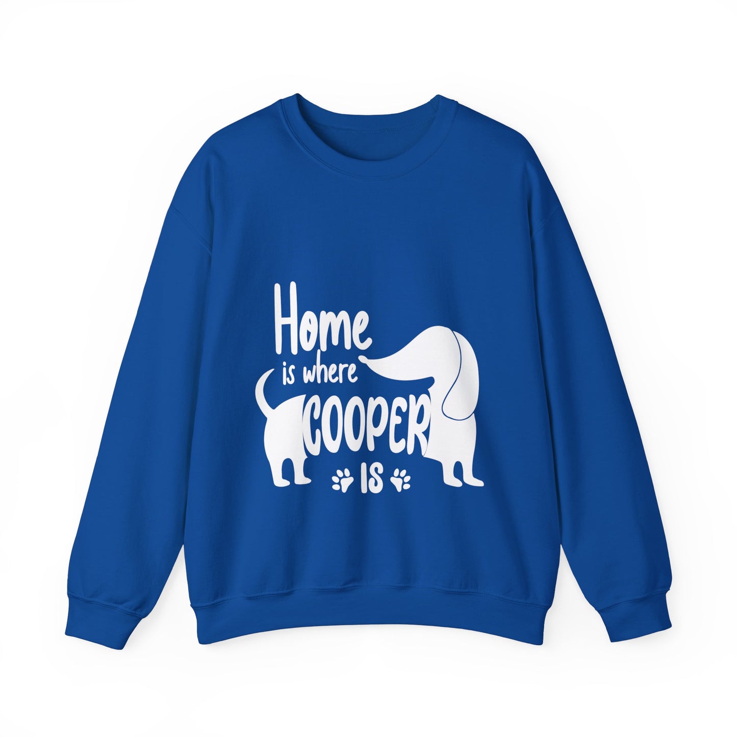 Custom Sweatshirt  with dachshund Name  -  Unisex Sweatshirt