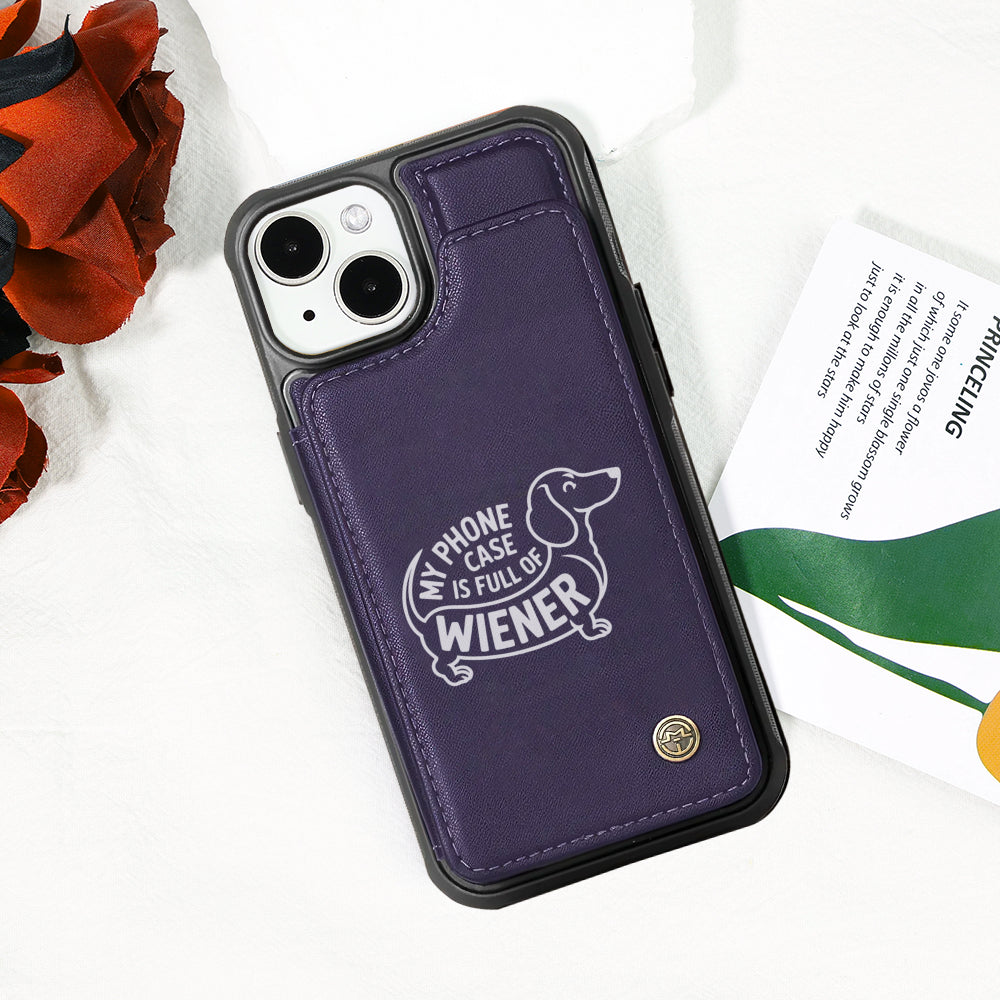 Twinkie - Leather Wallet Case for for iPhone & Samsung