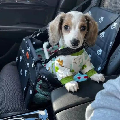 Dachshund pajama jumpsuit, view 9