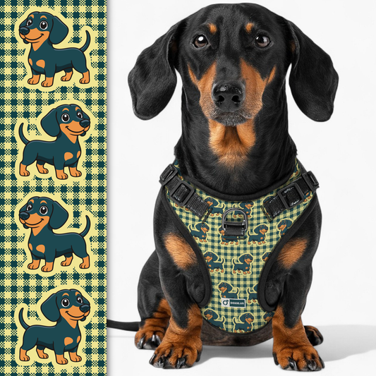 Snickers -  No-Pull Dachshund Dog Harness