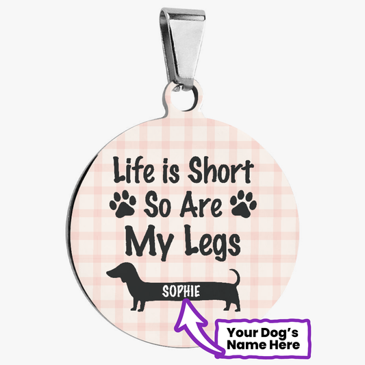 Melon - Custom Dachshund Tag | Double-Sided ID