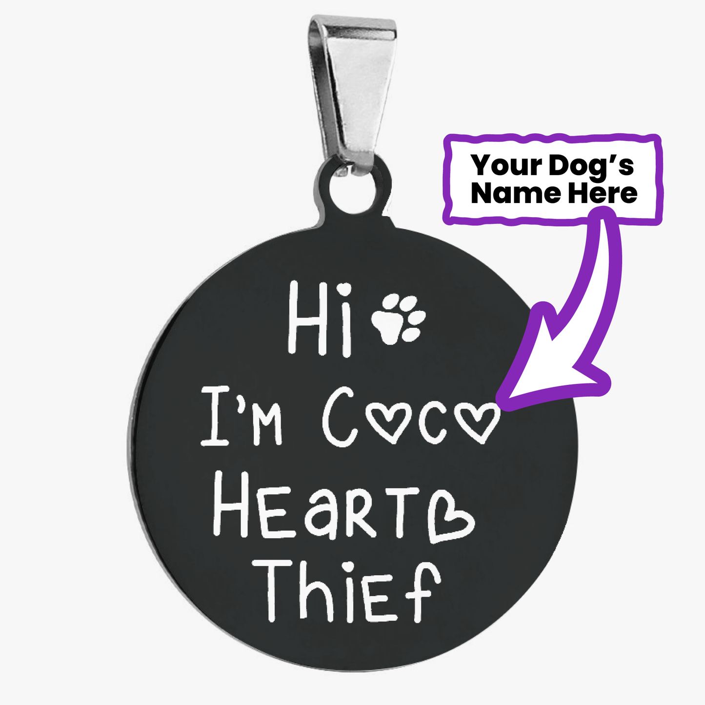 Brandy - Custom Dachshund Tag | Double-Sided ID