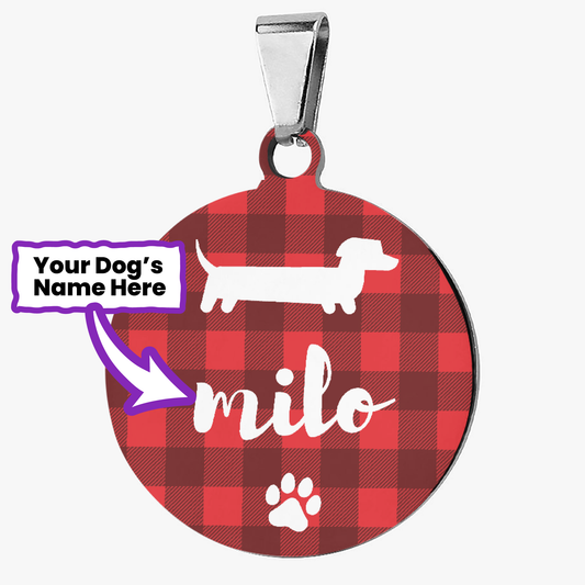 Sophie - Custom Dachshund Tag | Double-Sided ID