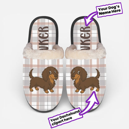 Jimmy - Personalized Cozy Winter Slippers