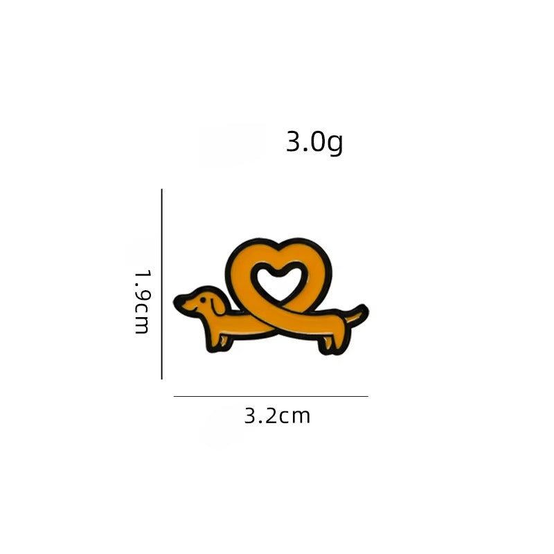 Cartoon-Dachshund-Love-Brooch--size