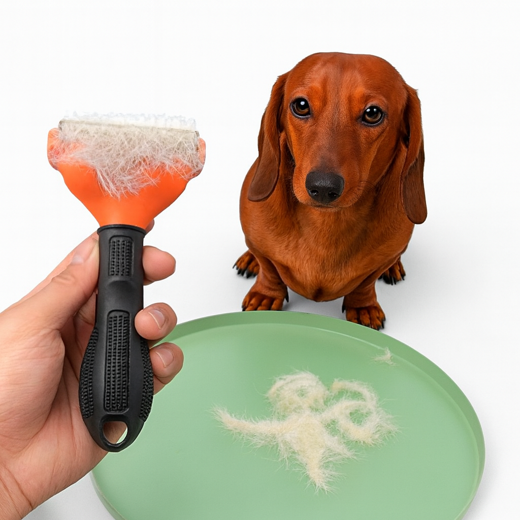 Combify™ Dachshund Deshedding Comb – Reduce Shedding Soft Comb
