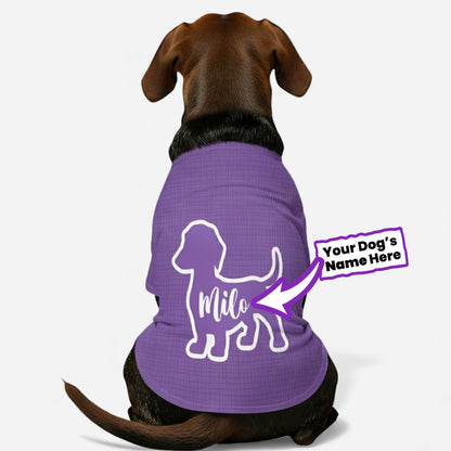 Hugo - Personalized Wool Sweater for Doxie