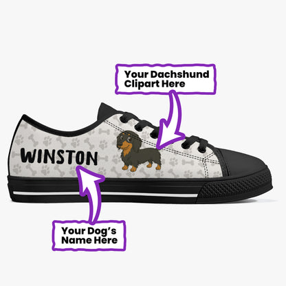 Crusoe - Personalized Classic Low-Top Canvas Shoes