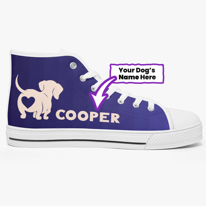 Penny - Personalized Classic High-Top Canvas Shoes