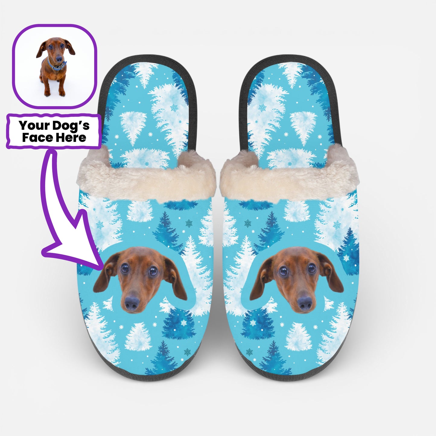 Churro - Personalized Cozy Winter Slippers