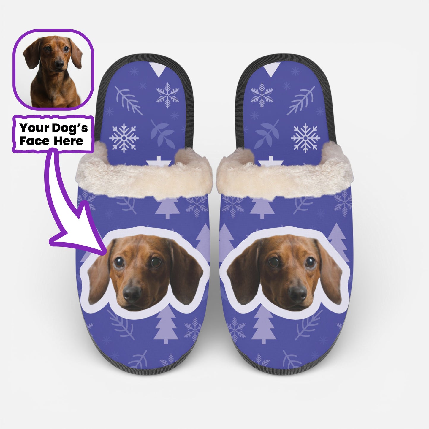 Bobo - Personalized Cozy Winter Slippers