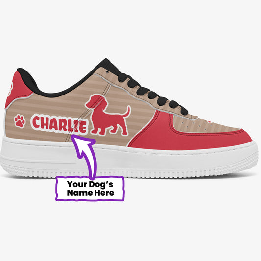 Roxy - Personalized Low-Top Leather Sneakers