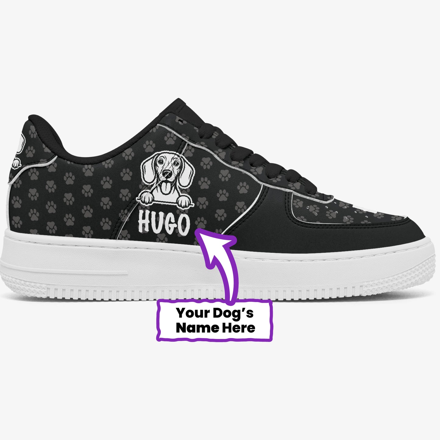 Crusoe - Personalized Low-Top Leather Sneakers