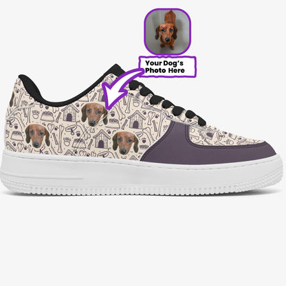 Ginger - Personalized Low-Top Leather Sneakers