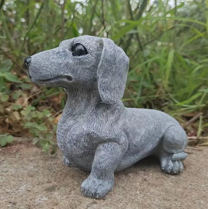 Creative-Resin-Garden-Doxie-Statues-doxie.us