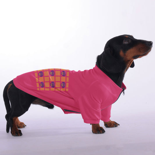 Ray - zip-up hooded sweatshirt for dachshund