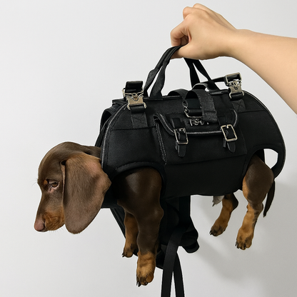 DachCarry dachshund side carry backpack, view 9