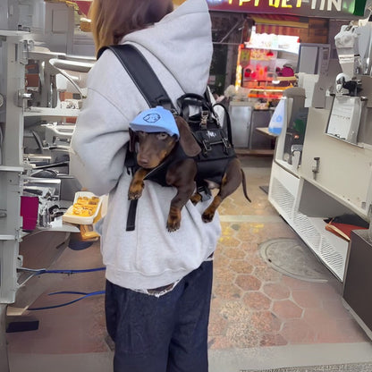 DachCarry dachshund side carry backpack, view 11