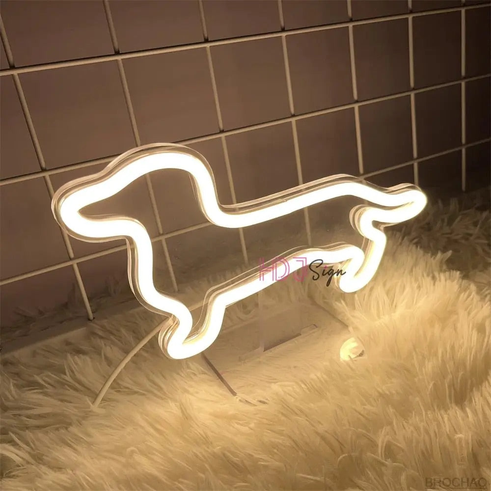 Dachshund-Shaped-Decorative-Light-LED-Neon-Sign-doxie.us