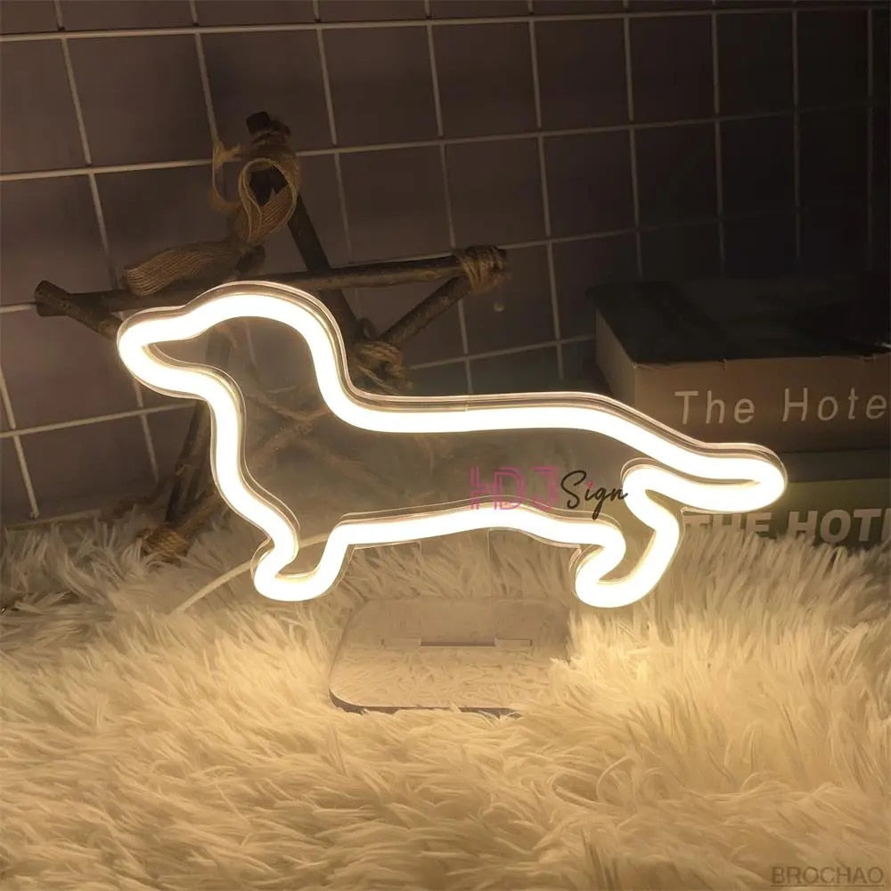 Dachshund-Shaped-Decorative-Light-LED-Neon-Sign-doxie.us