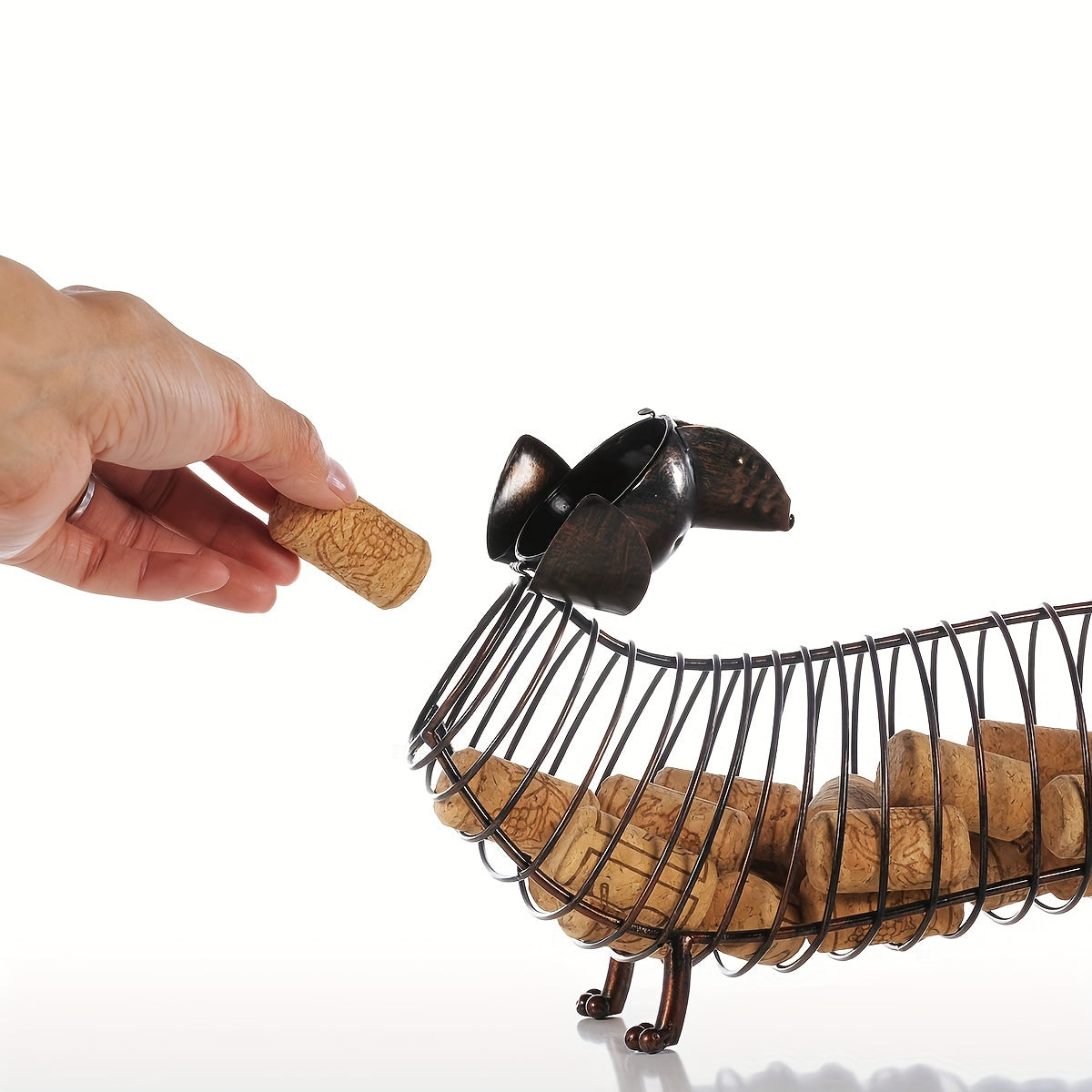 Dachshund-Shaped-Wine-Cork-doxie.us