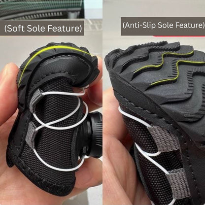 FurTrek non-slip winter boots for dachshunds, view 3