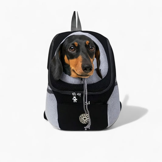 PawVoyage Dachshund Airmesh Backpack – Comfortable Dog Travel Carrier