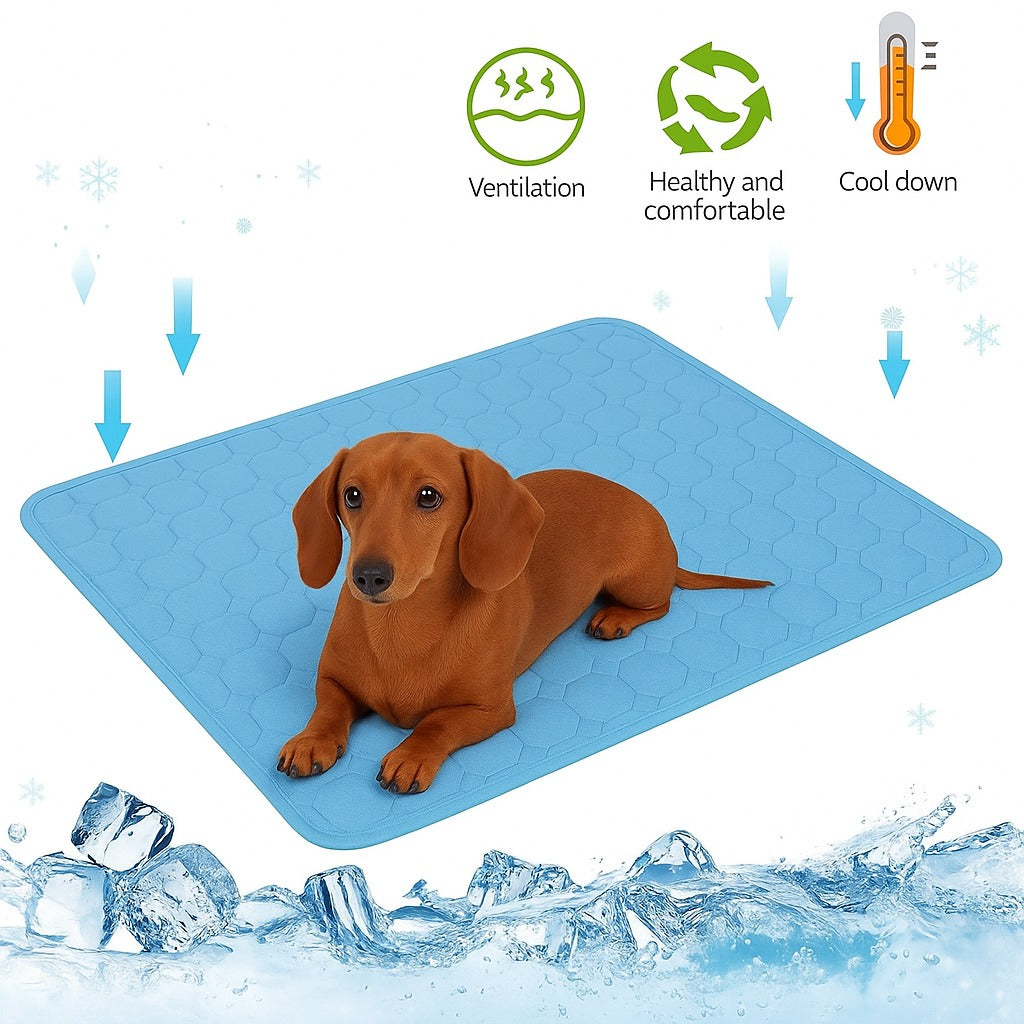 Dachshund Cooling Mat – Breathable Summer Pet Pad