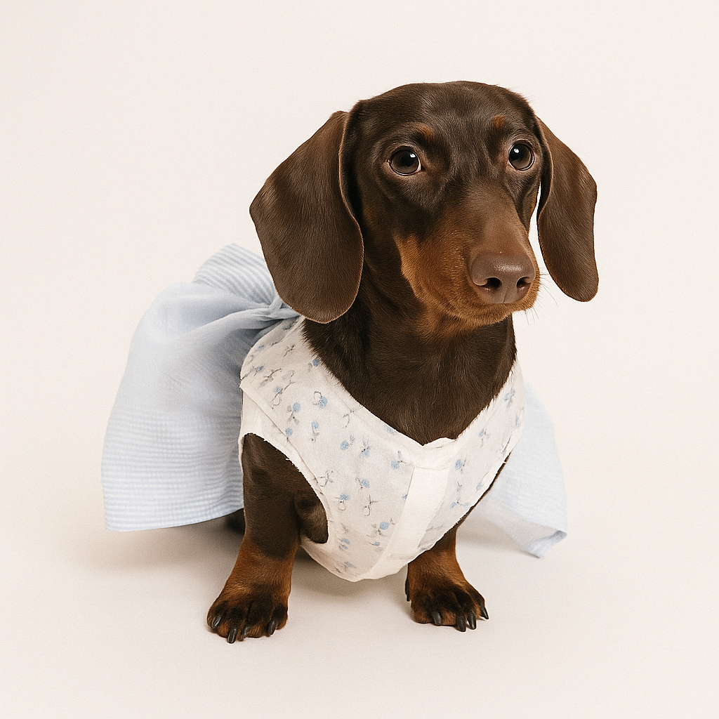 Dachshund Lace Skirt – Elegant Lightweight Summer Outfit