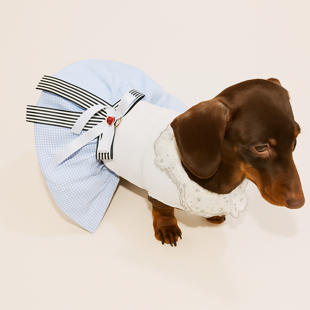 Dachshund Lace Skirt – Elegant Lightweight Summer Outfit