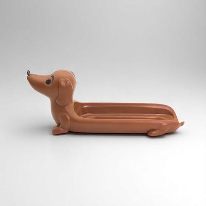 Dachshund Tray – Snack Hot Dog Sandwich Holder with 3D Decor