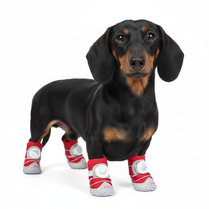 FurTrek non-slip winter boots for dachshunds