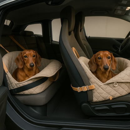 DoxieQuilt Dachshund Luxe Carrier