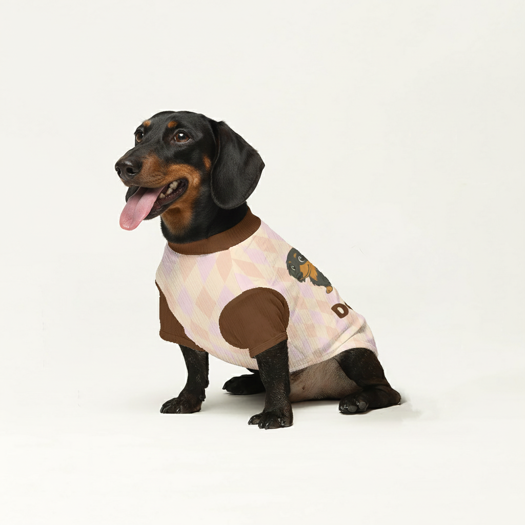 Footie - Personalized Wool Sweater for Doxie