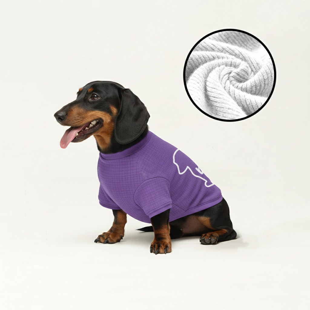 Hugo - Personalized Wool Sweater for Doxie